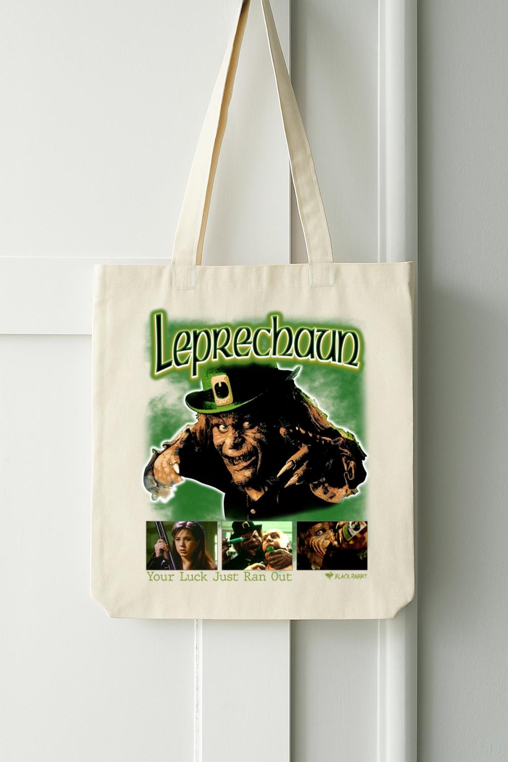 LEVLO Tote Bag Horror 'I Want To Play A Game' – Borsa In Tela Con Stampa 3D, 33x37 Cm, Regalo Per Fan Di Film Thriller/Saw - 2