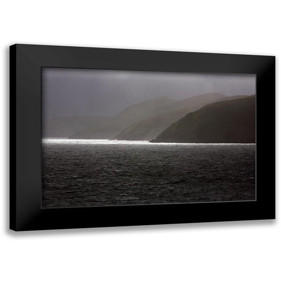 Leprince, Vincent 14x11 Black Modern Framed Museum Art Print Titled - Blasket Islands