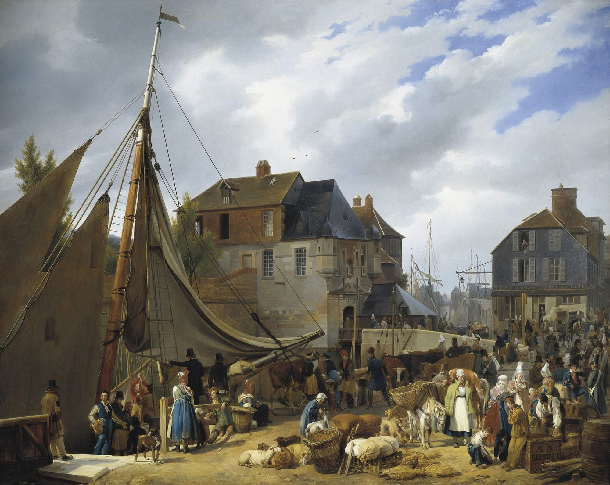 Leprinceanne-Xavier (1799-1826) Canvas Art - (24 x 18)