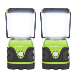 Lot of 2 Etekcity Camping Lantern LED Battery Power Foldable Tested w  Batteries 802405294936