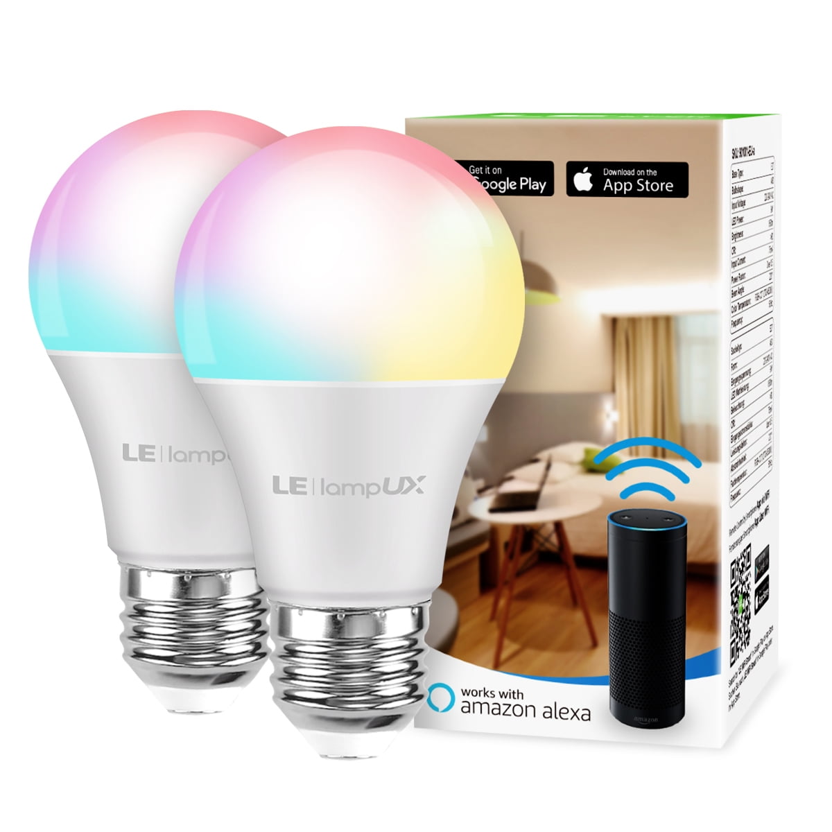 innr BR30 Smart Bulb, Works with Philips Hue* BR30, Alexa, Hey Google,  SmartThings (Hub Required), Zigbee Bulb, Dimmable Warm White LED Light  Bulbs