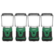 Lepro Camping Lanterns Mini , 330032 4-Pack, LED Battery Powered, 350 Lumens, Collapsible, IPX4 Water Resistant, Portable for Outdoor, Emergency, Hurricane, Storms, Power Outage