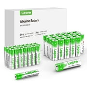 Lepro AA Batteries and AAA Batteries Value Combo (48 Pack Total) , High Performance Alkaline Power, Non-rechargeable