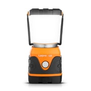 Lepro Camping Lantern, 1000 Lumen Camping Lights Battery Powered, Dimmable Warm White and Daylight Modes, Lantern and Flashlight for Power Cuts, Emergency Lighting, Hiking, Fishing, Tents Orange