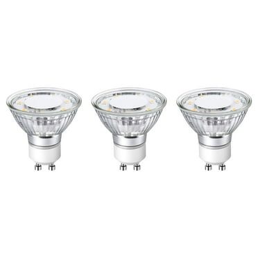 Lepro GU10 LED Light Bulbs Non-dimmable, 2700K Soft Warm white Indoor Bulbs 4W 50W Replacement for Recessed Track Lighting, 3 Pack