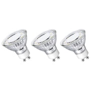 Lepro GU10 LED Light Bulbs Non-dimmable, 5000K Daylight White Indoor Bulbs 4W 50W Replacement for Recessed Track Lighting, 3 Pack