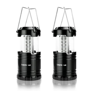 Don't let power outages get you down with eight LED camping lanterns at  $3.50 each (45% off)