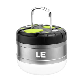 Lepro LED Camping Lantern Rechargeable, 310LM, 5 Light Modes, Waterproof, Mini Portable Camping Accessories Gear for Hurricane Emergency, Outdoor, Hiking Daily Lighting