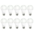 thumbnail image 1 of Lepro LED Light Bulbs 60 Watt Eqv Annual Save $6.12 per, 9W 800 Lumens Non-Dimmable, Daylight White 5000K, A19 E26 Standard Medium Base, 10000 Hour Lifetime 10 Count (Pack of 1), 1 of 15