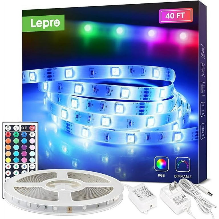 Rgb led strip 5050 smd 44 key remote 2025