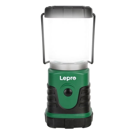 Lepro Camping Lanterns Mini , 330032 LED Battery Powered, 350 Lumens, Collapsible, IPX4 Water Resistant, Portable for Outdoor, Emergency, Hurricane, Storms, Power Outage
