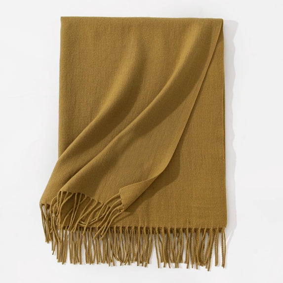 Lepsheexh Womens Scarf Solid Warm Elegant Scarf All Match Neck Gaiter And Outdoor Decorative Shawl for Cold Weather