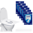 thumbnail image 1 of Leptil Disposable Toilet Lid Cover, White 60 count, 1 of 6