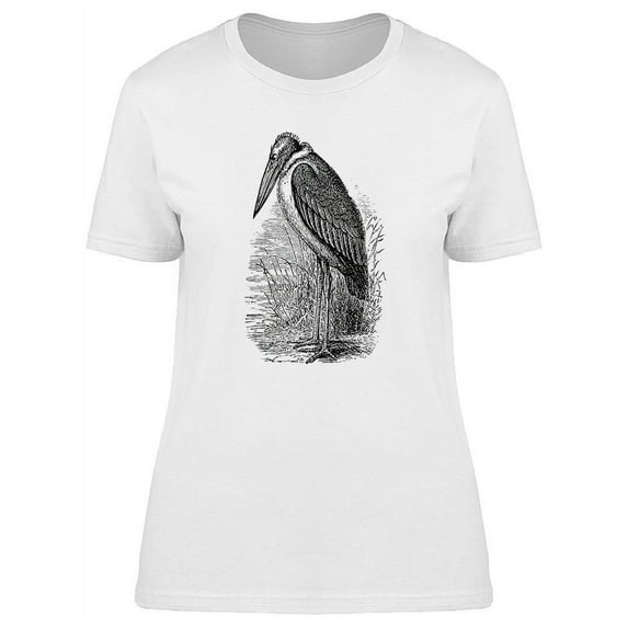 Leptoptilos Dubius T-Shirt Women -Image by Shutterstock, Female 3X-Large