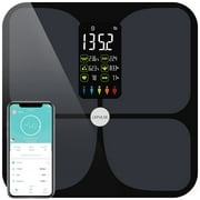 Lepulse Scales for Body Weight and Fat,High Accurate Bluetooth Bathroom Digital Body Fat Scale,15 Body Composition Analyzer Sync with Free App,F4