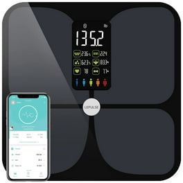 Bwell Bluetooth Smart Scale with App Track Weight, BMI, Body Fat & More