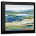 thumbnail image 1 of Lera 12x12 Black Modern Framed Museum Art Print Titled - Roaring Prarie, 1 of 5