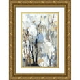 thumbnail image 1 of Lera 13x18 Gold Ornate Wood Framed with Double Matting Museum Art Print Titled - Silversong Birch II, 1 of 4
