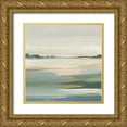 thumbnail image 1 of Lera  20x20 Gold Ornate Wood Framed with Double Matting Museum Art Print Titled - The Calm II, 1 of 4