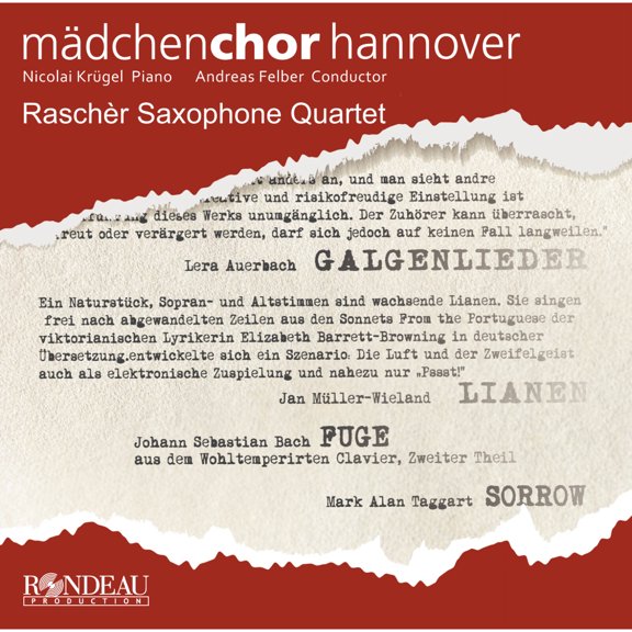 Lera Auerbach Lera Auerbach: Galgenlieder/Jan Mller-Wieland: Lianen/... (CD) Album