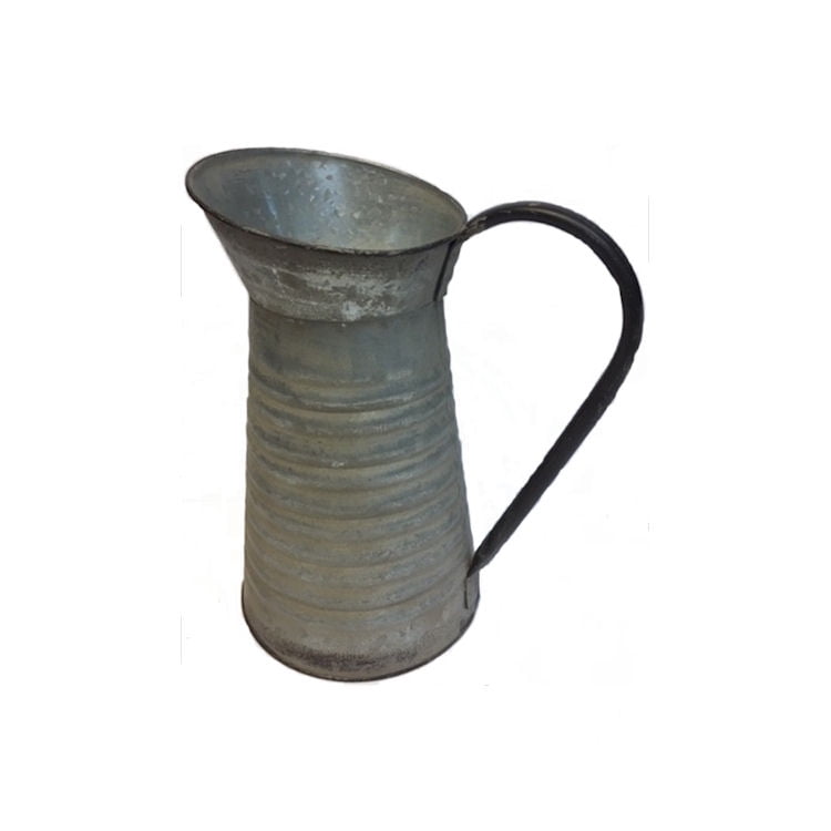 Lerman Décor Galvanized Pitcher Tall