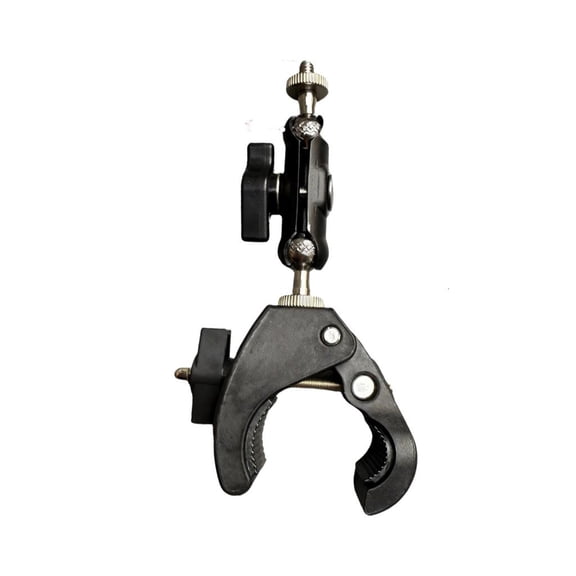 Lerpwige 1/4inch Threaded Ball Head Base Live Broadcast Bracket Overhead Bracket Action Camera Rack