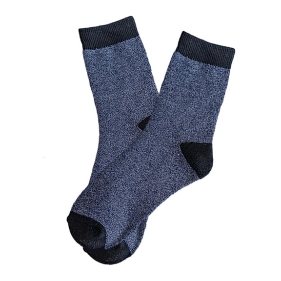 Lerpwige 1 Pair Mens Winter Cushions Socks Geothermal Warm Socks Crew Socks Hiking Sock