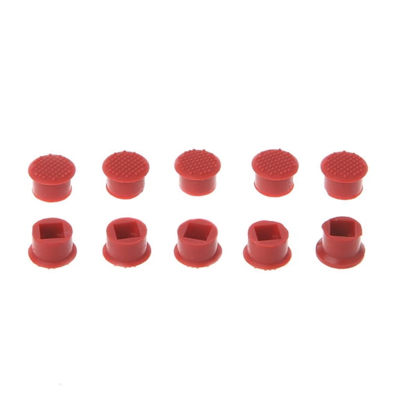 Lerpwige Red Cap for for IBM Thinkpad Red Pointer Caps 10PCS/Set