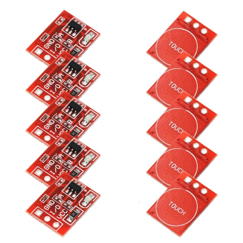 Thinkrobotics Button Module Lerpwige 10Pieces TTP223 Touch Button Module For Robotics Educational ...