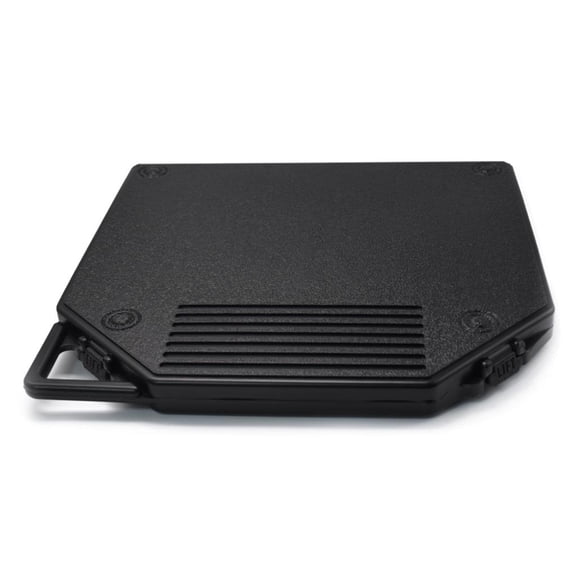 Lerpwige 10inch Plastic Tape Reel Holder Box With Label Sheet Easy Storage Box