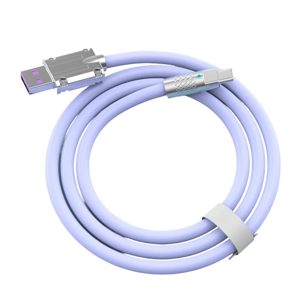 Lerpwige 120W USB C Silicone Cable USB to USB C Type C Charging Fast ...