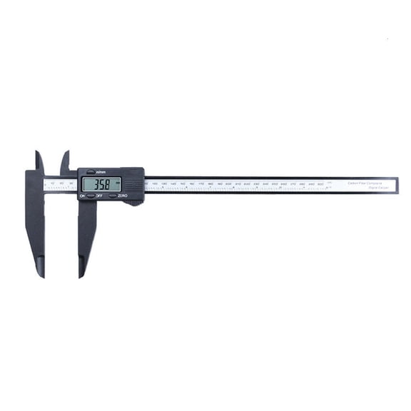 Lerpwige 12inch 300mm Digital Caliper Plastic Digital LCD Caliper Vernier Caliper