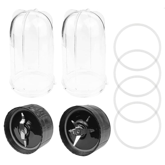 Lerpwige 16Oz Plastic Blender Cups Blender Replacement Parts Mixer Juicer Cups
