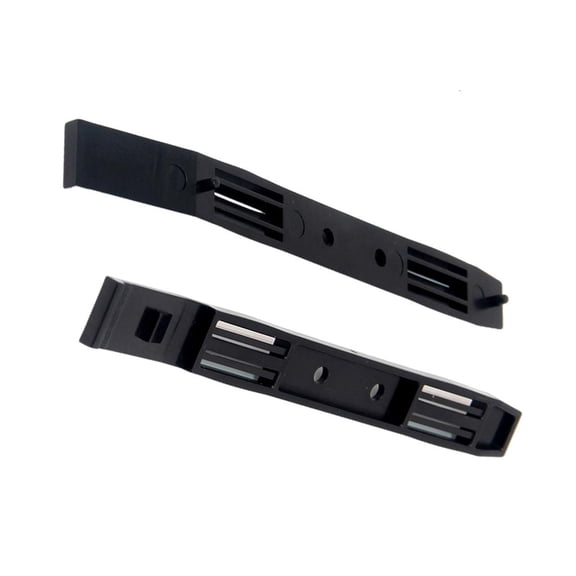 Lerpwige 1Pair Plastic Rails for 3.5 to 5.25 Hard Drive Tray Caddys Slider Rails