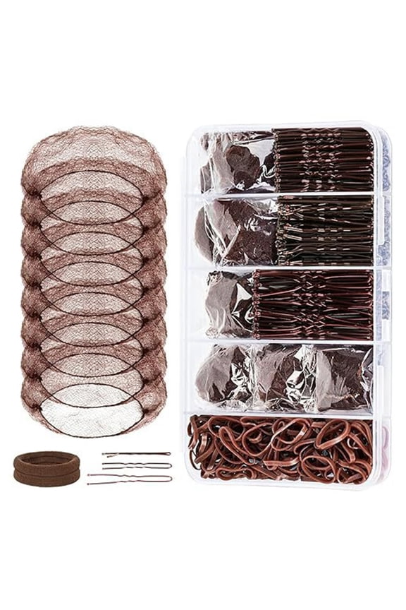 260pcs Comprehensive Dance Hair Accesories Set for Secure and Stylish Looks