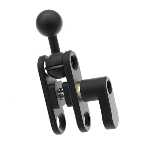 Lerpwige 360 Degree Rotate 17mm Aluminum Ball Head Connector For Universally Car Bike Phone Holder Accessory