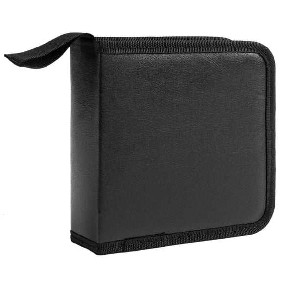 Lerpwige 40 Slot PU CDs Protectors Vehicle Storage Solution Anti Scratch Design