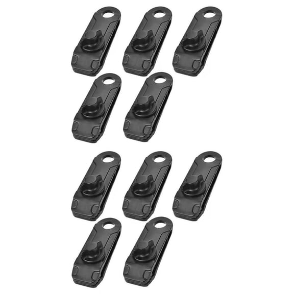 Lerpwige 5/10Pcs Tent Clip Lock Grip Clamps Tarp Clip for Camping, Awnings, Car Cover