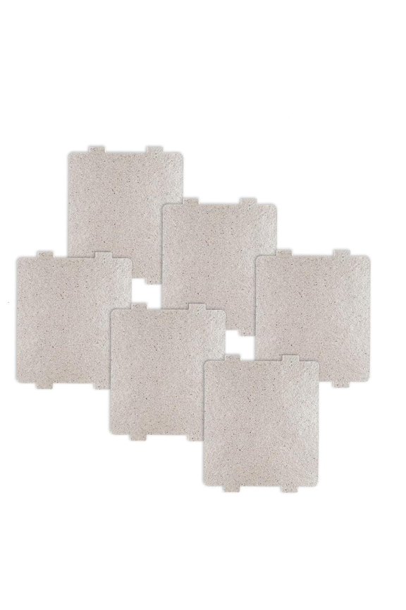 6PCS High Temperature Microwave Micas Shield Prevents Sparking and Ensures Even Heating Suitable for Microwave