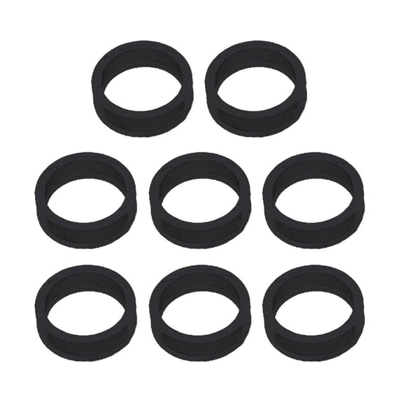 Lerpwige 8pcs Silicone Rings not Wear Silicone Covers Easy to Use for P5 Controller
