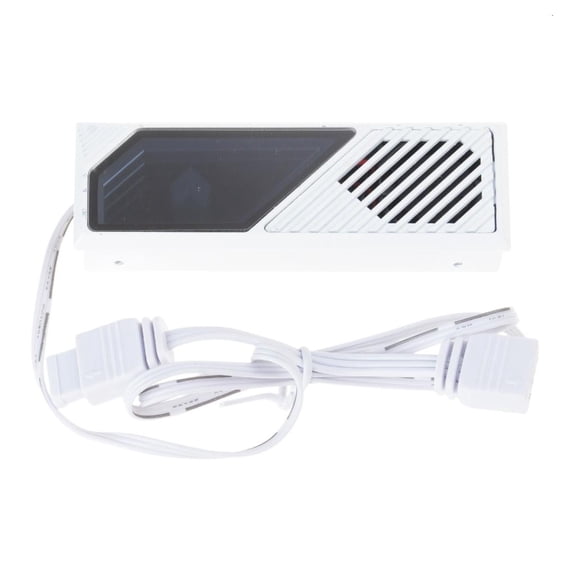 Lerpwige ARGB Heat Sink Coolers M.2 2280 SSDs Solid States Drive Cooling for Desktop