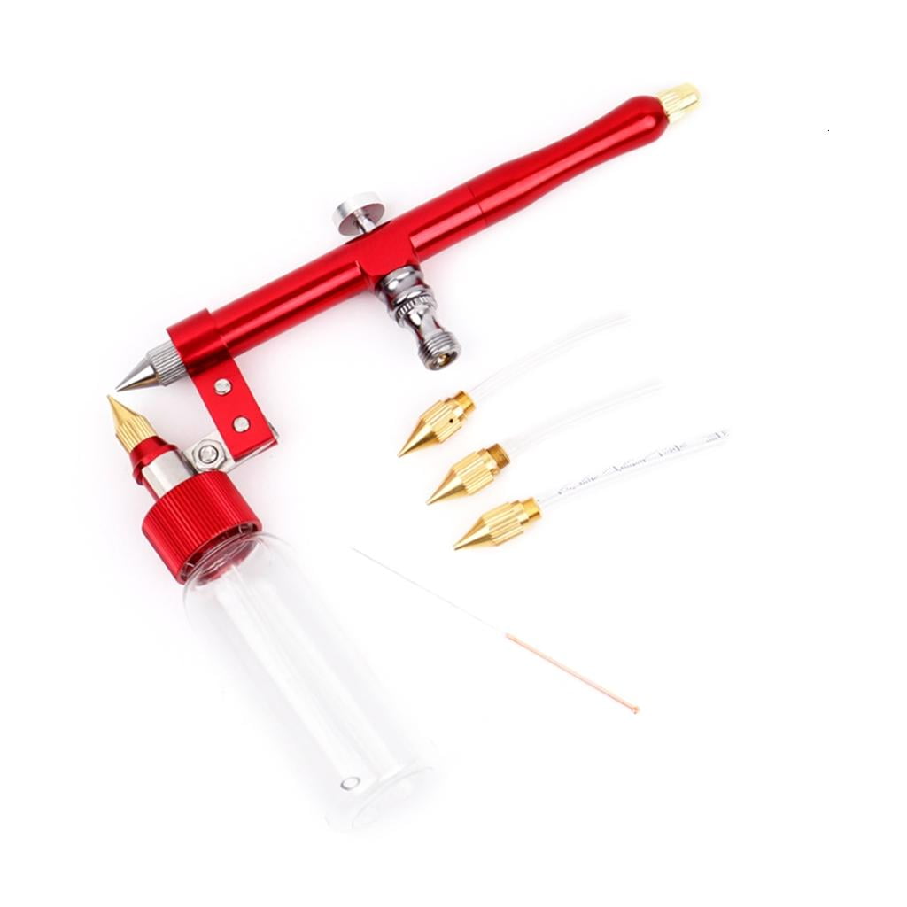 Lerpwige Airbrush Compressor Guns Portable Airbrush Kit for Cake Decorating Makeup