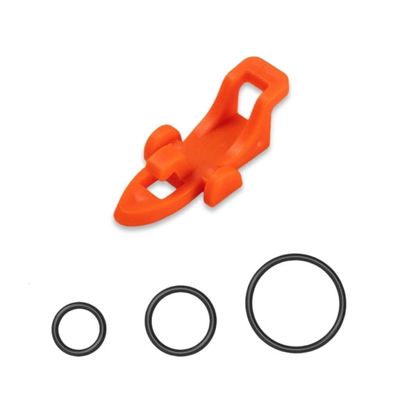Lerpwige Baits Holder with Rubber Rings Fishing Rod Hook Keeper Fishing Tackle