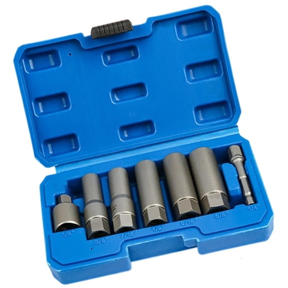 Lerpwige Bolt Water Pipe Extractor Screw Extractor Metal Drill Bit Set Damaged Screws Removal Extractors