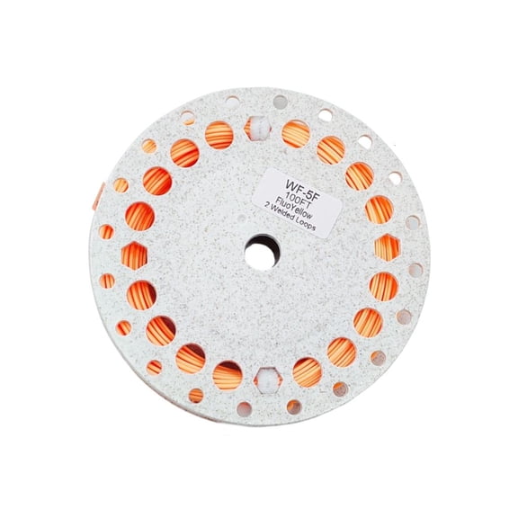 Lerpwige Bright Colored Floating Fly Fishing Line Polyester Multicolor Backing Line for Upper Layer Fish Species