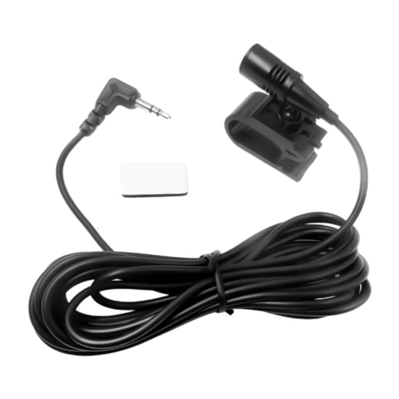 Lerpwige Car Sound Microphone 3.5mm Plug Mic Corded External Microphone For Car