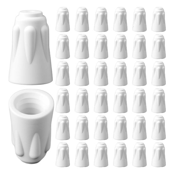 Lerpwige Ceramic Electrical Wire Connectors Wire Cap 100Pcs For Efficient And Safe Wiring In High Temperature