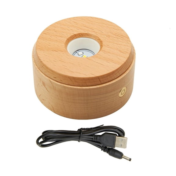 Lerpwige Color Changing LED Light Base With Vibranting Color for Crystals Balls Display