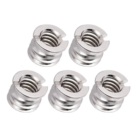 Lerpwige Compact Aluminum Camera Mount Adapter 1/4 to 3/8 Threaded Conversion Hardware