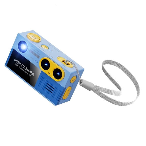 Lerpwige Compactly Thumb Camera With Double Lens And Multiple Built In For Photography